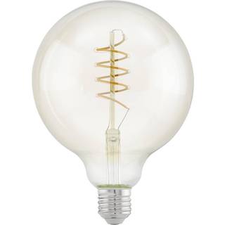 EGLO LED pære G125 Globe 4W/822 270 lumen klar E27
