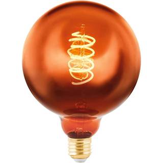 EGLO LED pære G125 Globe 4W/620 30 lumen kobber dæmpbar E27