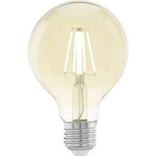 EGLO LED pære G80 Globe 4W/822 350 lumen amber E27