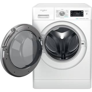 Whirlpool FFWDB864369SVEe Vaske-tørremaskine - Farve: Hvid