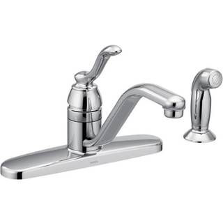 Moen 7051 Chrome One-Handle Kitchen Faucet