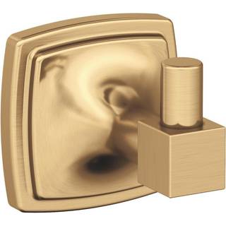 Amerock BH36090CZ | Champagne Bronze Single Robe Hook | 2-1/4 tommer (57 mm) L?ngde h?ndkl?deholder | Statur | H?ndkl?dekrog til badev?relse | Ba