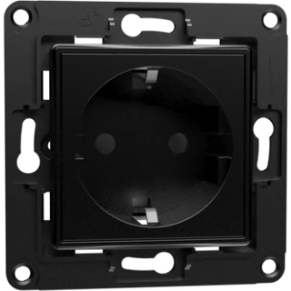 Shelly Wall Socket EU - black