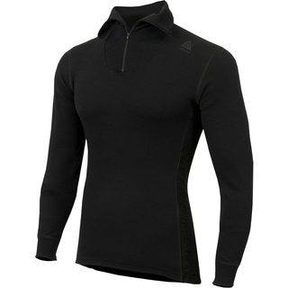 Aclima Men's WarmWool Polo Jet Black, XXL