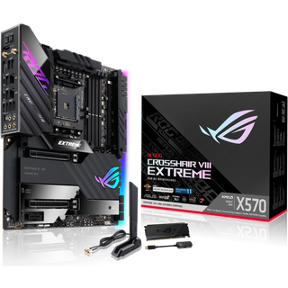 ASUS ROG CROSSHAIR VIII EXTREME Bundkort - AMD X570 - AMD AM4 socket - DDR4 RAM - Extended ATX