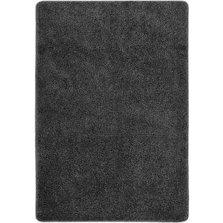 shaggy gulvtæppe 120x170 cm skridsikker lysegrå