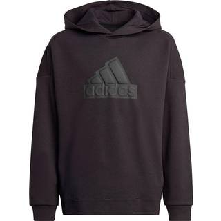 Future Icons Logo hættetrøje - Black / Black - 164