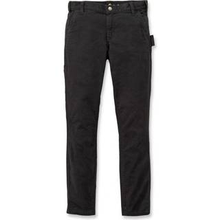 Carhartt slim-fit crawford bukser, Dame, Black, W8/REG -