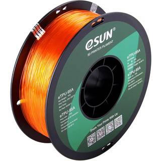 eSUN eTPU 1.75 mm 1 kg - Gennemsigtig Orange