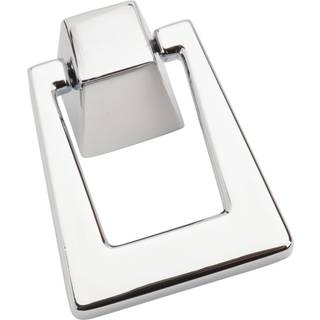 Amerock | Kabinet vedh?ng | Poleret krom | 1-13/16 tommer (46 mm) l?ngde | BlackRock | 1 pakke | Skuffeknap | Skabshardware