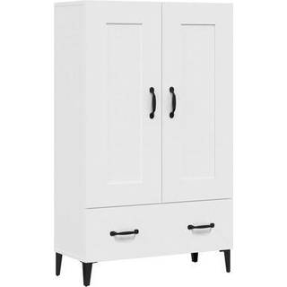 skab 70x31x115 cm konstrueret træ betongrå