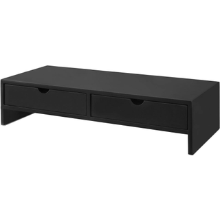 SoBuy skrivebordsskærmstativ med skuffe, 5 kg kapacitet