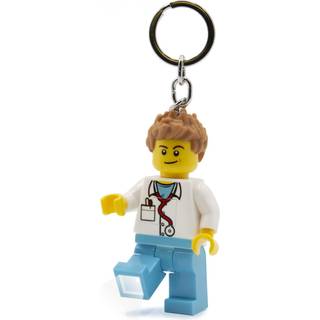 LEGO® LED Nøglering Mandelig Doktor (På lager i varehus)