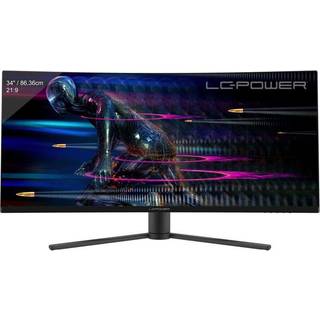 34" LC Power LC-M34-UWQHD-165-C - LED monitor - curved - 34" - HDR