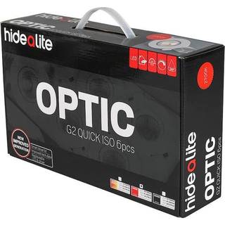 Hide-a-Lite Optic G2 Quick ISO 7475863 Downlight Pakke med 6 stk., 6 W 500 lm, 3 K
