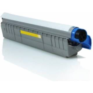 Kompatibel toner OKI C801/C821 - 44643001 gul 7300 sider