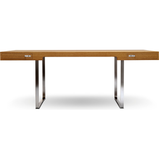 Carl Hansen - CH110, Oljad Ek - Skriveborde - Hans J. Wegner - Træ farvet - Metal/Træ