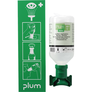 Plum øjenskyllestation m. 1 flaske