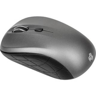 iBOX Rosella PRO - mouse - 2.4 GHz - grey - Mus - Optisk - 3 knapper - Grå