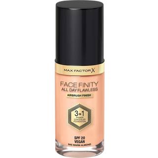Max Factor Facefinity All Day Flawless Langtidsholdbar foundation SPF 20 Skygge 45 Warm Almond 30 ml - 30 ml