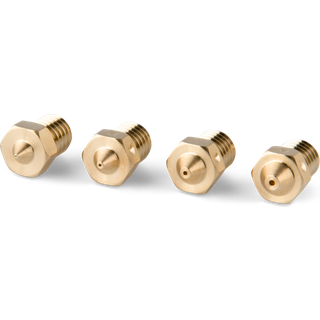PrimaCreator P120 Blandet Størrelser Messing Nozzle x 4