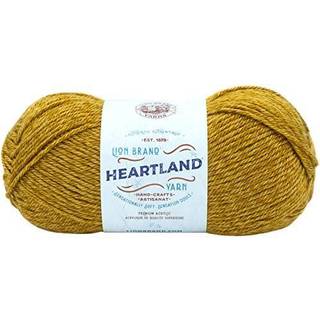 Lion Brand Heartland 136-131N Canyonlands Indhold: Uni color: 100% akryl Tweed: 94% akryl, 6% viskose Vægt/længde: Uni color: 142 g = 230 meter Tweed: 113 g = 183 meter Anbefalede pinde:5.50 cm Strikkefasthed:10 x 10 cm = 16 m x 22 p Vask:Maskinvask / Finvask.