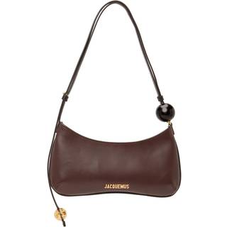 Jacquemus Le Bisou Perle leather shoulder bag - brown - One Size