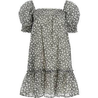 Tory Burch Floral smocked minidress - multicoloured - XL