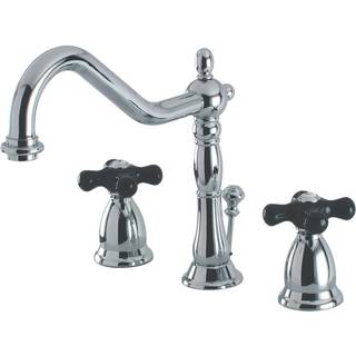 Kingston Brass KS1991PKX 8 in. Udbredt badev?relse vandhane poleret krom