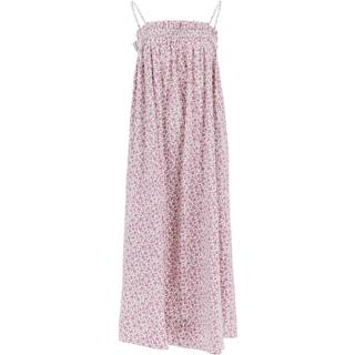 Tory Burch Floral printed midi dress - pink - L