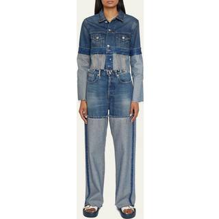 Denim outerwear - Blue - 42