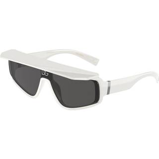 Dolce & Gabbana Mand DG6177 331287 Solbriller Nylon Hvid Grå Firkantet Normal