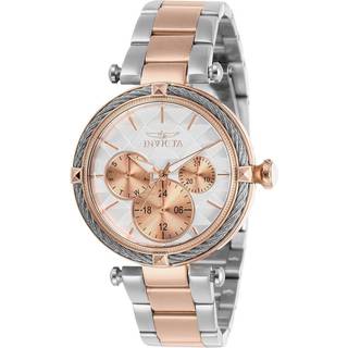 Invicta 28962 Bolt Hvid/Rosaguldtonet stål Ø36.5 mm