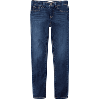 Levi's Big Girls '710 Super Skinny Fit Classic Jeans Blue Asfalt 16