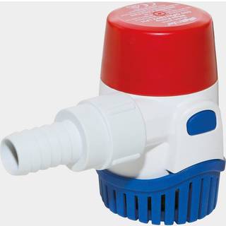 Dykbar elektrisk lænsepumpe Rule 500 GPH (31 liter / minut), 12 V, manuel driftstart, uden niveauføler