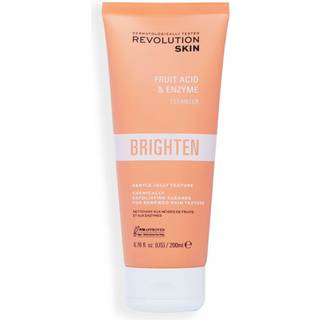 Revolution Skincare Brighten Fruit Acid & Enzyme Lysnende gelrens Med AHA-syrer 200 ml - 200 ml