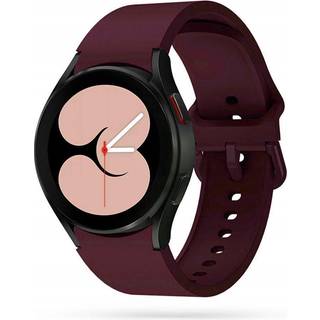 Samsung Galaxy Watch 4 (40-44mm) / Watch 4 Classic (42-46mm) Tech-Protect Icon Band Rem - Bordeaux