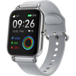 Haylou Smartwatch RS4 - Unisex - 45 mm - Smartwatch - Quartz m. Oplader - Mineralglas