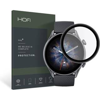 Amazfit GTR 3 Pro Hofi Hybrid Pro+ Beskyttelsesglas - Gennemsigtig / Sort