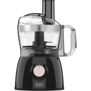 BLACK+DECKER Foodprocessor, 600W, sort