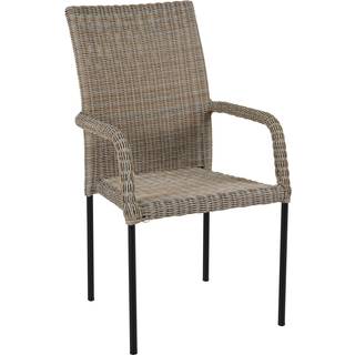 Brafab Nypon lænestol Beige/sort
