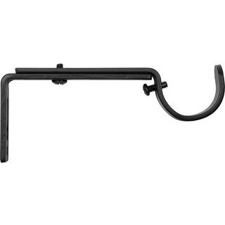 Gardinstangsholder ø 28 cm - Sort