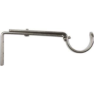 Gardinstangsholder ø 28 cm - Sølvfarvet