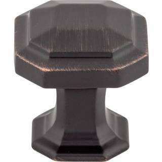 Topp knoppar TK286TB Chareau Collection 1-1/8 """" Emerald Knob Tuscan Bronze