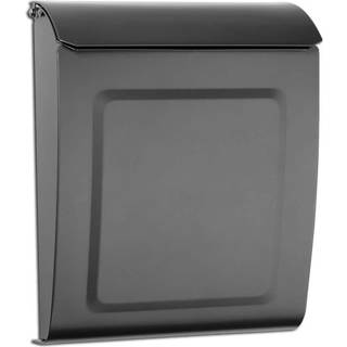 Arkitektoniske postkasser aspen galvaniseret st?ll?sning v?gmontering postkasse 2594gr-10 grafit lille kapacitet