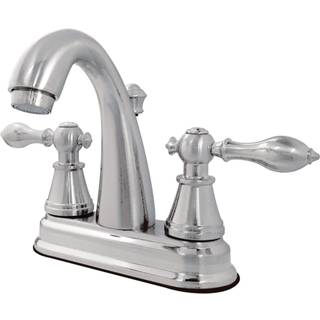 Vandhaner fsy7618al engelsk klassiker 4 in. Centerset badev?relse vandhaner med detailpop-up b?rstet nikkel