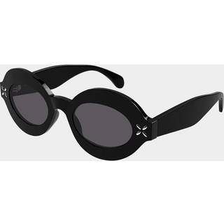 Azzedine Alaia AA0059S 001 49 Solbriller Kvinder Black - Black - 49mm