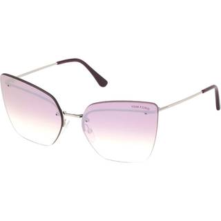 Tom Ford FT0682 CAMILLA-02 16Z 63 Solbriller Kvinder Silver - Silver - 63mm