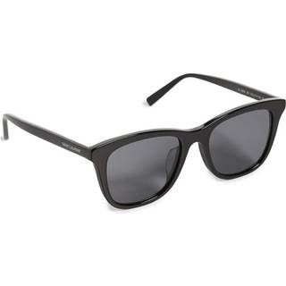 Saint Laurent SL 587/K Asian Fit 001 53 Solbriller Mænd Black - Shiny Black - 53mm
