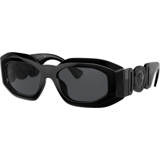 Versace Mand VE4425U 536087 Solbriller Nylon Sort Grå Geometrisk Normal